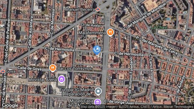 Ubicación de la subastas Subasta de garaje en MADRID