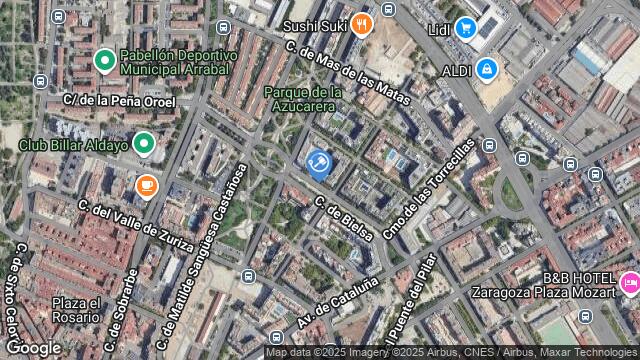 Ubicación de la subastas Subasta de vivienda en ZARAGOZA