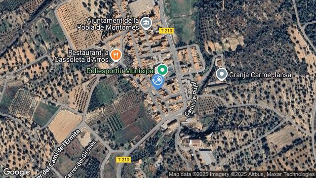 Ubicación de la subastas Subasta de vivienda en LA POBLA DE MONTORNES