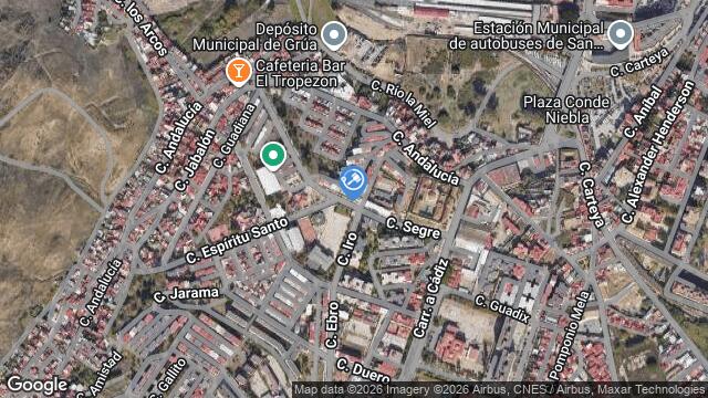Ubicación de la subastas Subasta de cl segre ( algeciras) en ALGECIRAS