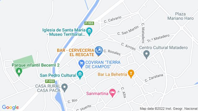 Ubicación de la subastas Subasta de vivienda en BECERRIL DE CAMPOS