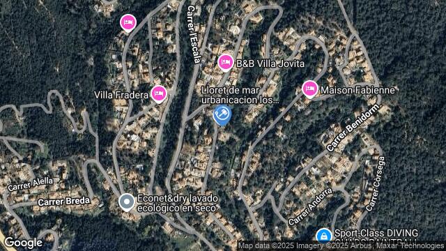 Ubicación de la subastas Subasta de solar en Lloret de Mar