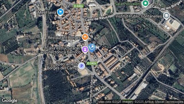 Ubicación de la subastas Subasta de vivienda en Les Borges del Camp