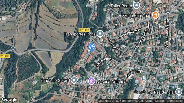 Ubicación de la subastas Subasta de vivienda en L'Ametlla del Vallès