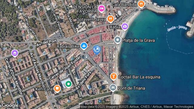 Ubicación de la subastas Subasta de vivienda en JAVEA