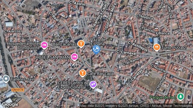 Ubicación de la subastas Subasta de trastero en MIGUELTURRA