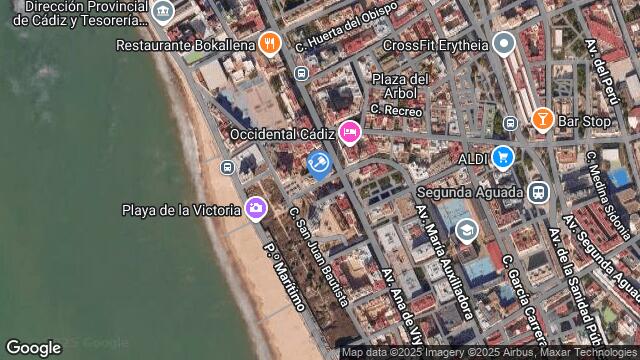 Ubicación de la subastas Subasta de vivienda en Cádiz