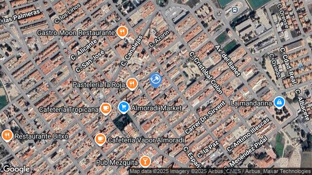 Ubicación de la subastas Subasta de vivienda en ALMORADI