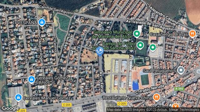 Ubicación de la subastas Subasta de vivienda en MAIRENA DEL ALCOR