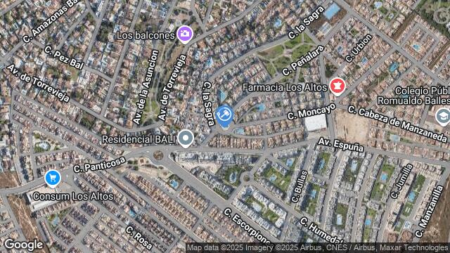 Ubicación de la subastas Subasta de vivienda en ORIHUELA