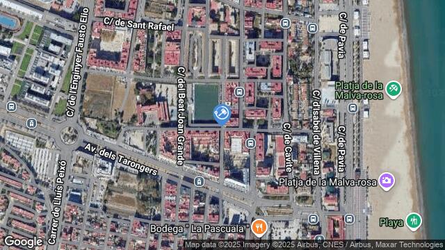 Ubicación de la subastas Subasta de solar en VALENCIA