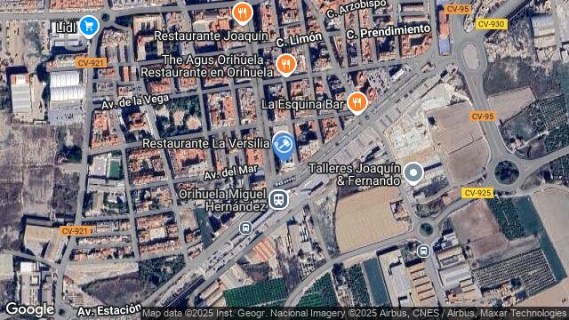 Ubicación de la subastas Subasta de trastero en ORIHUELA