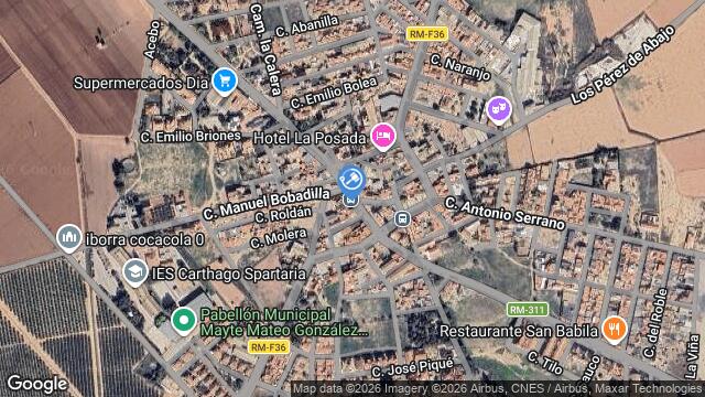 Ubicación de la subastas Subasta de nave industrial en CARTAGENA