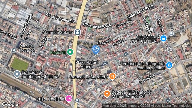 Ubicación de la subastas Subasta de vivienda en CHICLANA DE LA FRONTERA