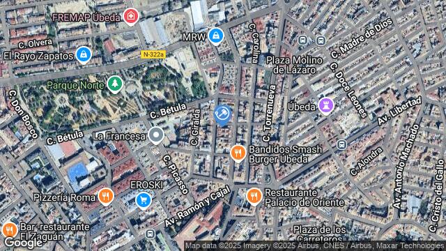 Ubicación de la subastas Subasta de vivienda en UBEDA