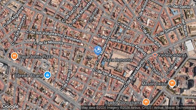 Ubicación de la subastas Subasta de garaje en MADRID
