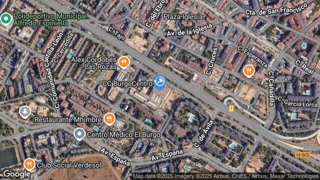 Ubicación de la subastas Subasta de local comercial en LAS ROZAS