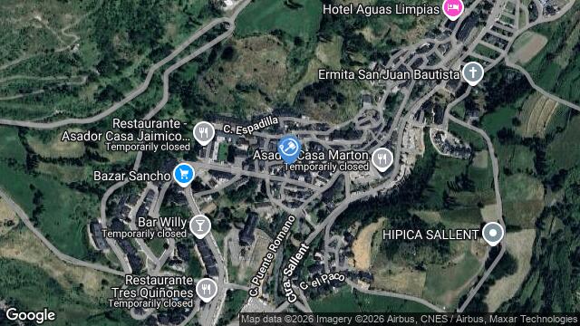 Ubicación de la subastas Subasta de cl la iglesia ( sallent de gÁllego) en SALLENT DE GÁLLEGO