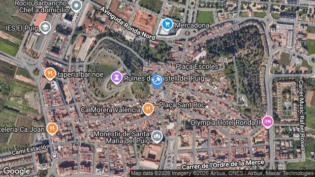 Ubicación de la subastas Subasta de rd algibe o alchup ( puig de santa maria, el) en PUIG DE SANTA MARIA, EL