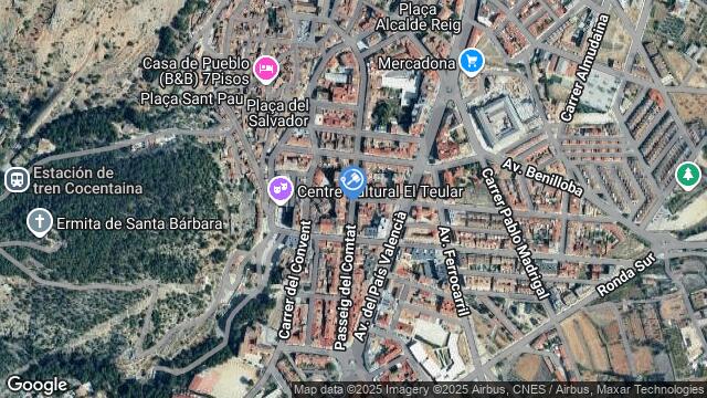 Ubicación de la subastas Subasta de vivienda en COCENTAINA