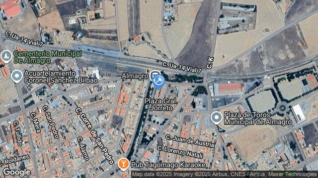 Ubicación de la subastas Subasta de garaje en MANZANARES