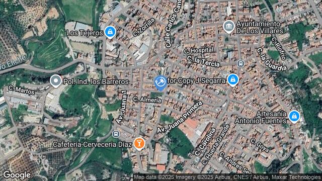 Ubicación de la subastas Subasta de cl huelva ( villares, los) en VILLARES, LOS