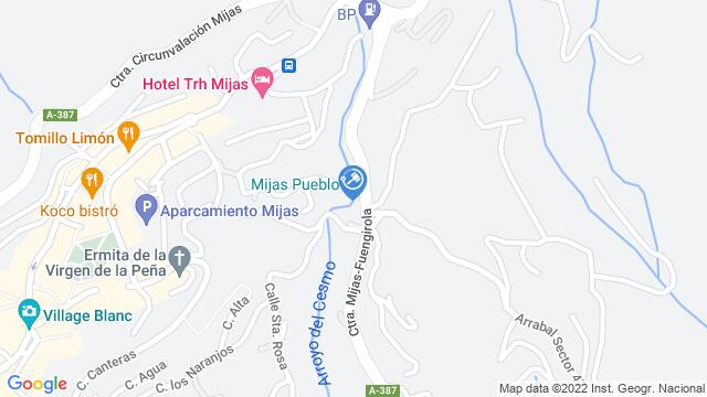 Ubicación de la subastas Subasta de garaje en MIJAS