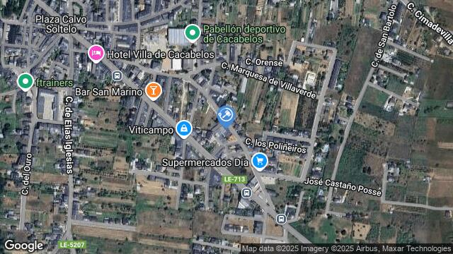 Ubicación de la subastas Subasta de vivienda en CACABELOS