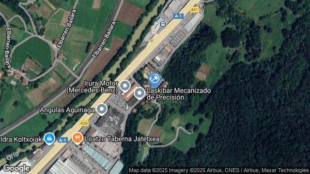 Ubicación de la subastas Subasta de cl laskibar bailara poligono ( irura) en IRURA