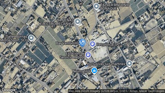 Ubicación de la subastas Subasta de finca rústica en LORCA