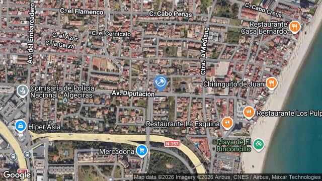 Ubicación de la subastas Subasta de av diputacion ( algeciras) en ALGECIRAS