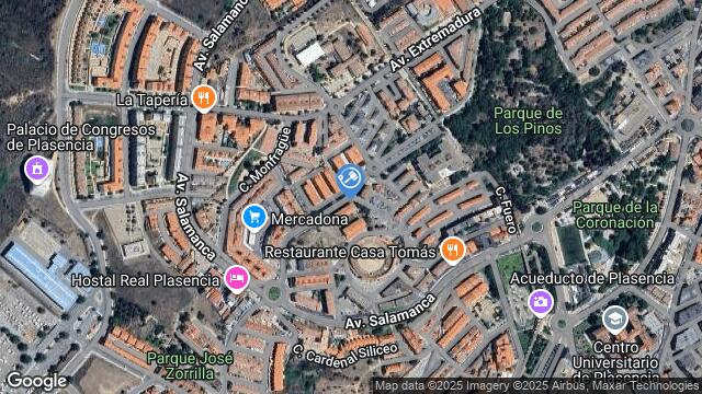 Ubicación de la subastas Subasta de garaje en PLASENCIA