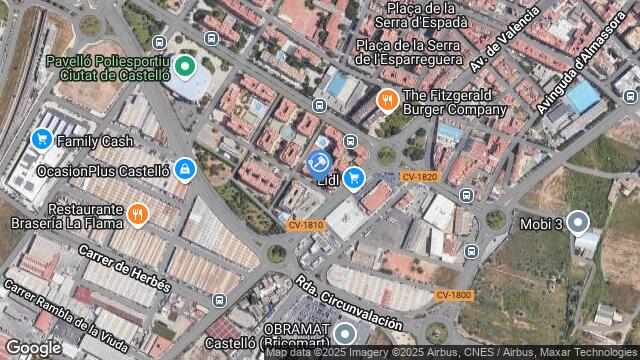 Ubicación de la subastas Subasta de garaje en CASTELLON DE LA PLANA