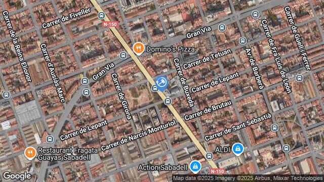 Ubicación de la subastas Subasta de garaje en Sabadell