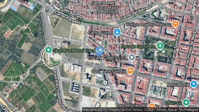 Ubicación de la subastas Subasta de vivienda en GANDÍA