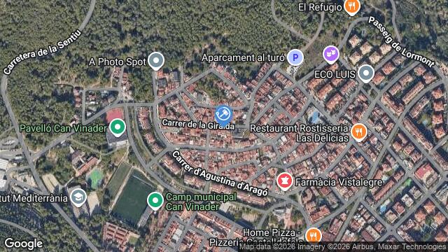 Ubicación de la subastas Subasta de vivienda en Castelldefels