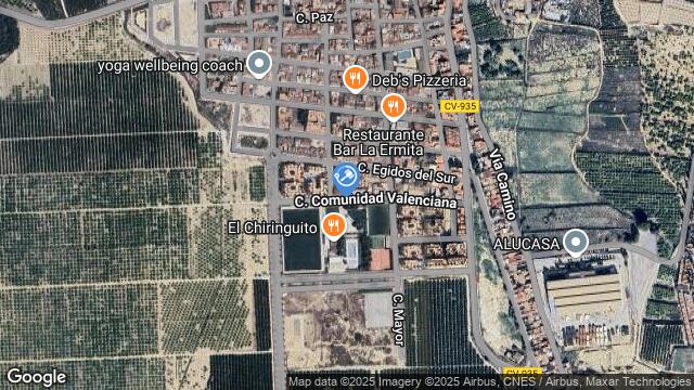 Ubicación de la subastas Subasta de vivienda en ALGORFA