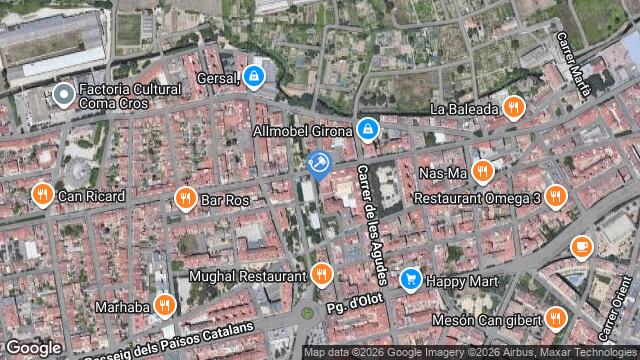 Ubicación de la subastas Subasta de garaje en GIRONA