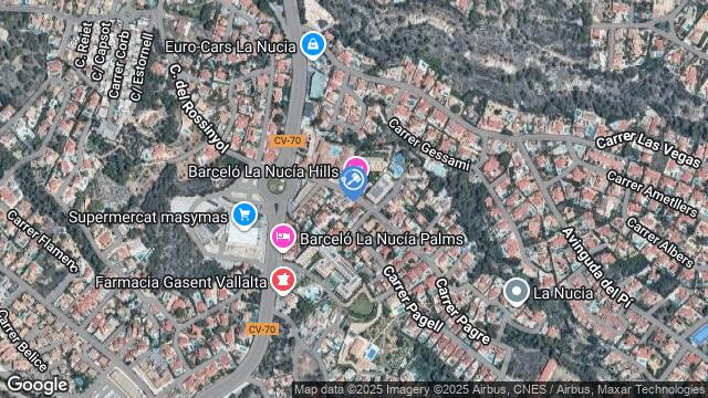 Ubicación de la subastas Subasta de vivienda en LA NUCIA