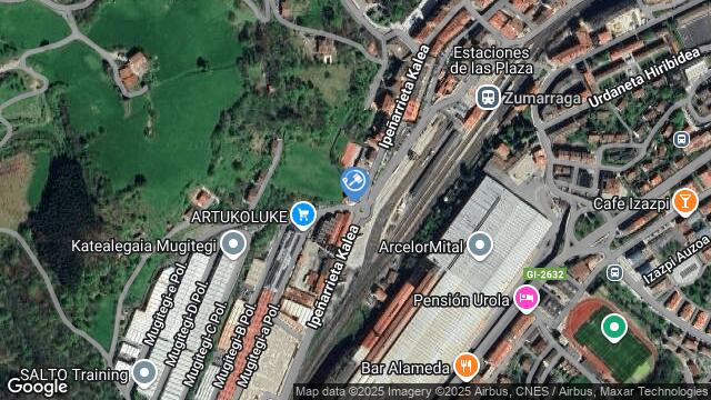 Ubicación de la subastas Subasta de cl ipeñarrieta ( urretxu) en URRETXU