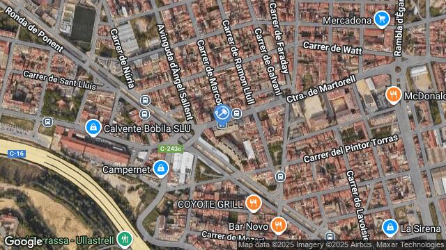 Ubicación de la subastas Subasta de vivienda en Terrassa