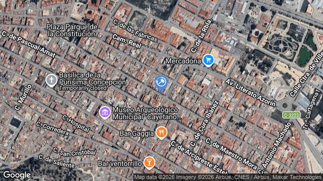 Ubicación de la subastas Subasta de vivienda en Yecla