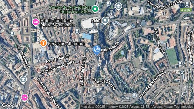 Ubicación de la subastas Subasta de garaje en GRANADA