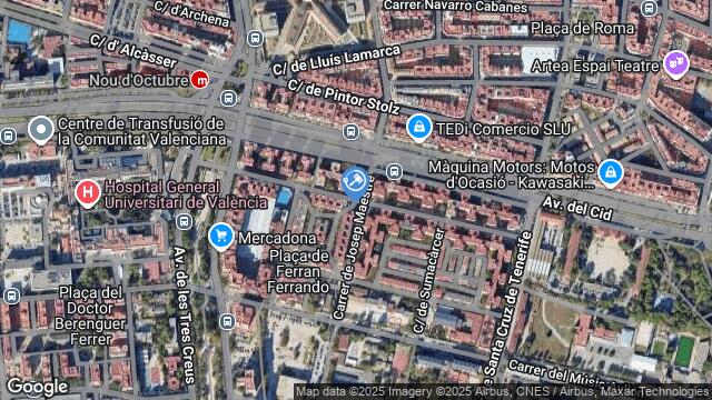 Ubicación de la subastas Subasta de vivienda en VALENCIA