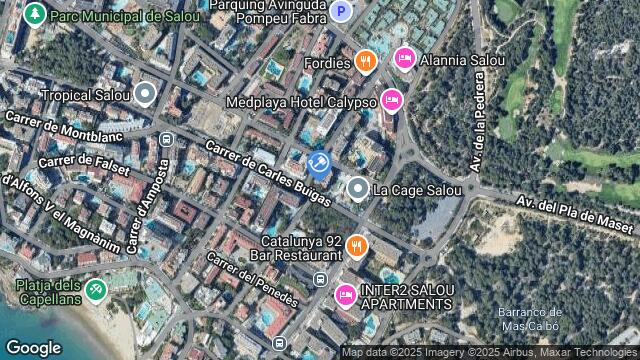 Ubicación de la subastas Subasta de vivienda en Salou