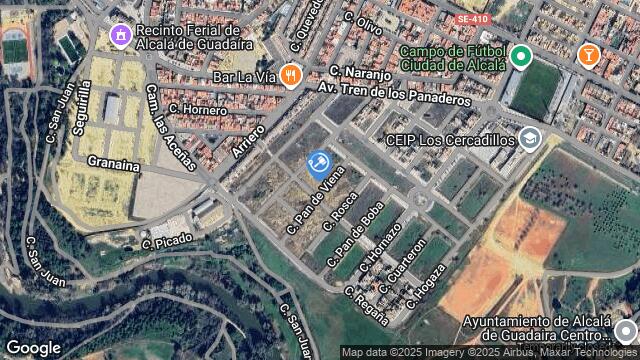 Ubicación de la subastas Subasta de solar en ALCALA DE GUADAIRA