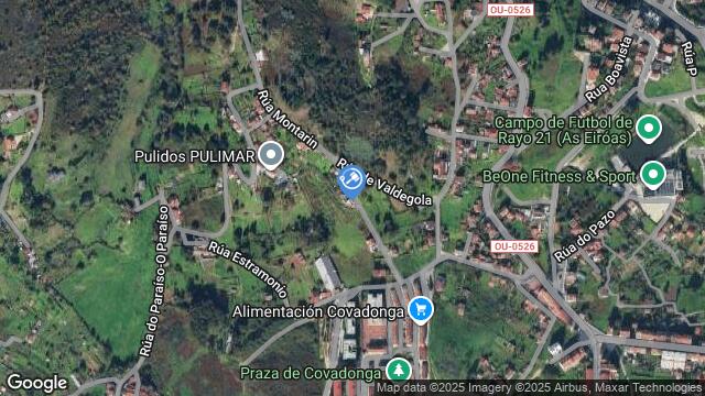 Ubicación de la subastas Subasta de solar en OURENSE