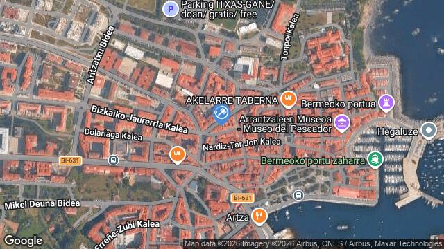 Ubicación de la subastas Subasta de cl arresi ( bermeo) en BERMEO