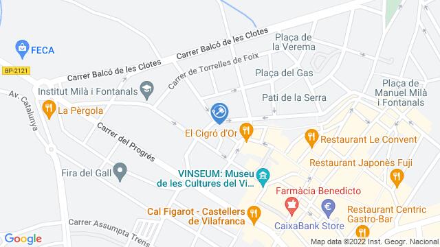 Ubicación de la subastas Subasta de local comercial en Vilafranca Penedes