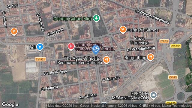 Ubicación de la subastas Subasta de vivienda en ORIHUELA